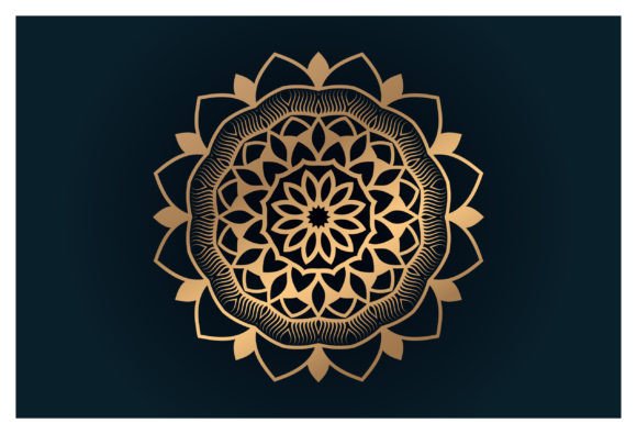Download Golden Arabesque Pattern Arabic Design - Golden Collection