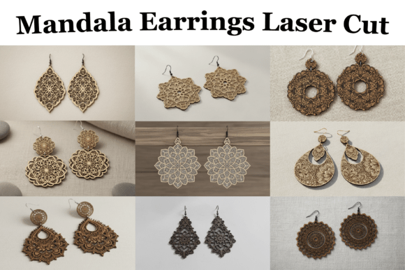 Download Boho Mandala Earrings - Boho mandala Collection